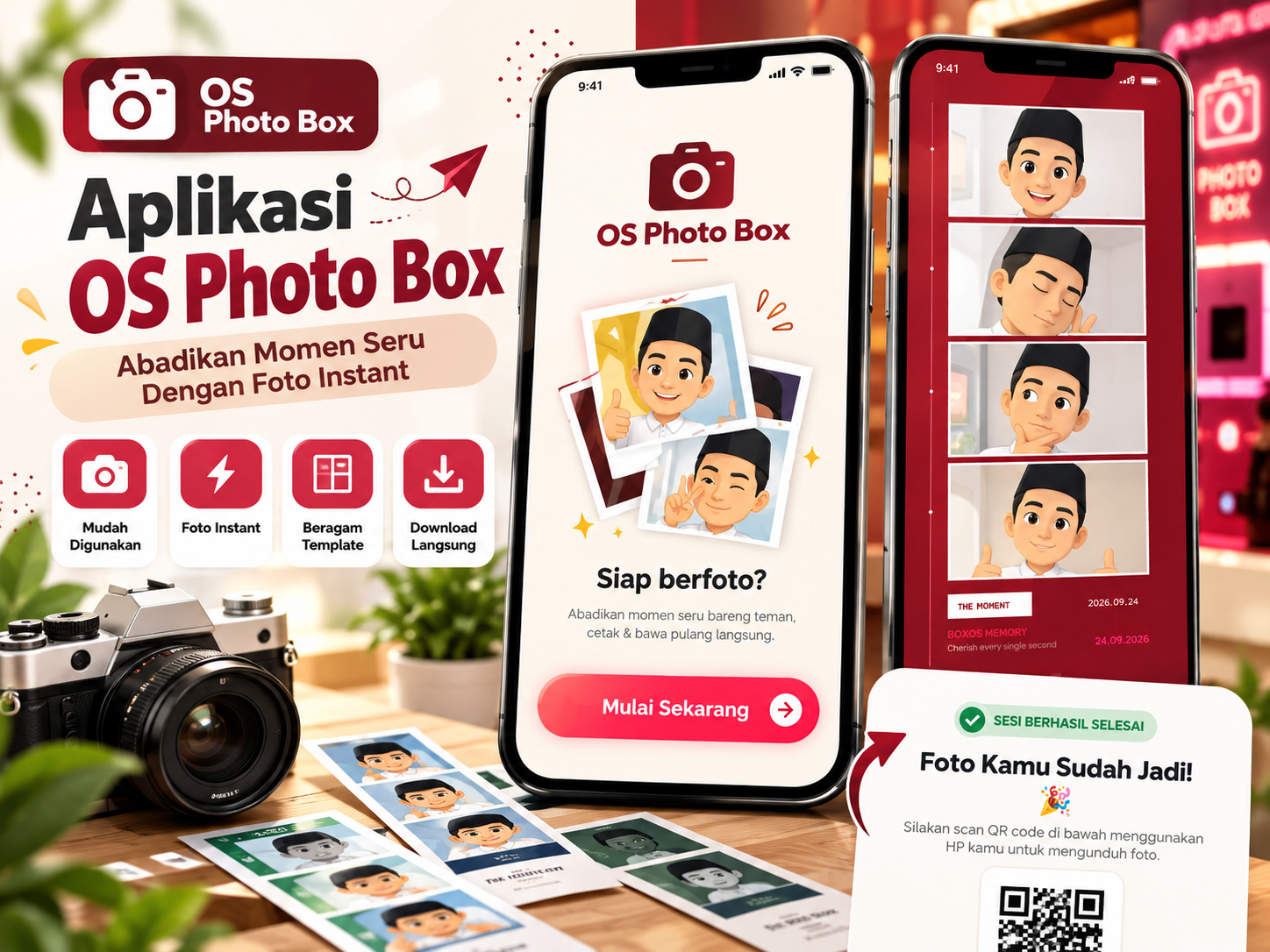 BoxOS - Sistem Aplikasi Kiosk Photobox Mandiri & AI Frame Studio