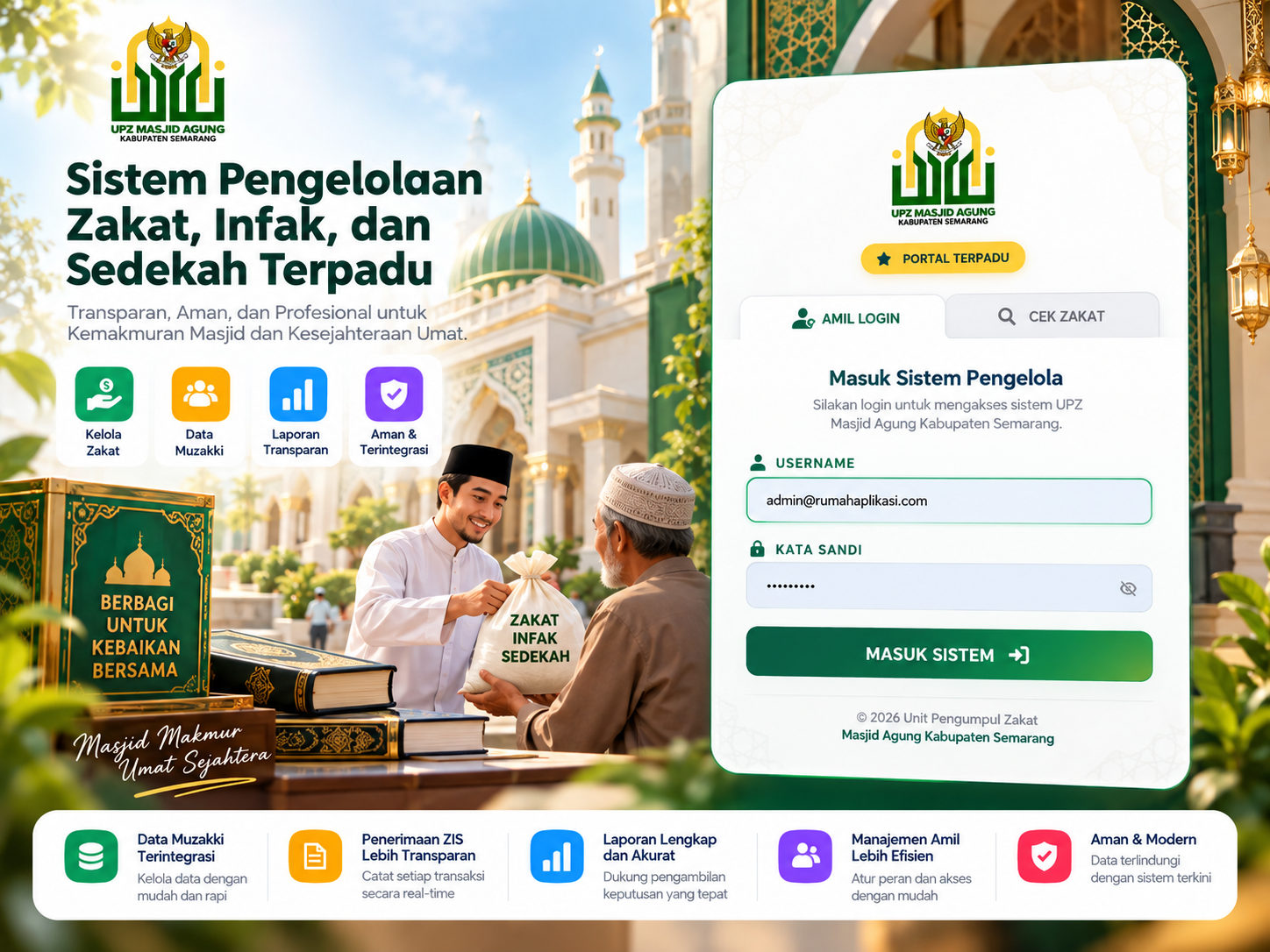 Sistem Informasi Manajemen UPZ Masjid